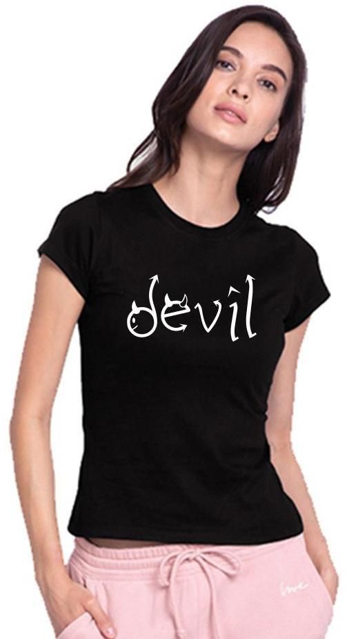 Women's Pure Cotton Printed T-Shirt