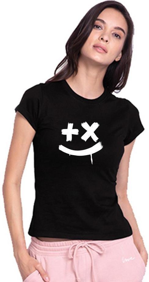 Women's Pure Cotton Printed T-Shirt